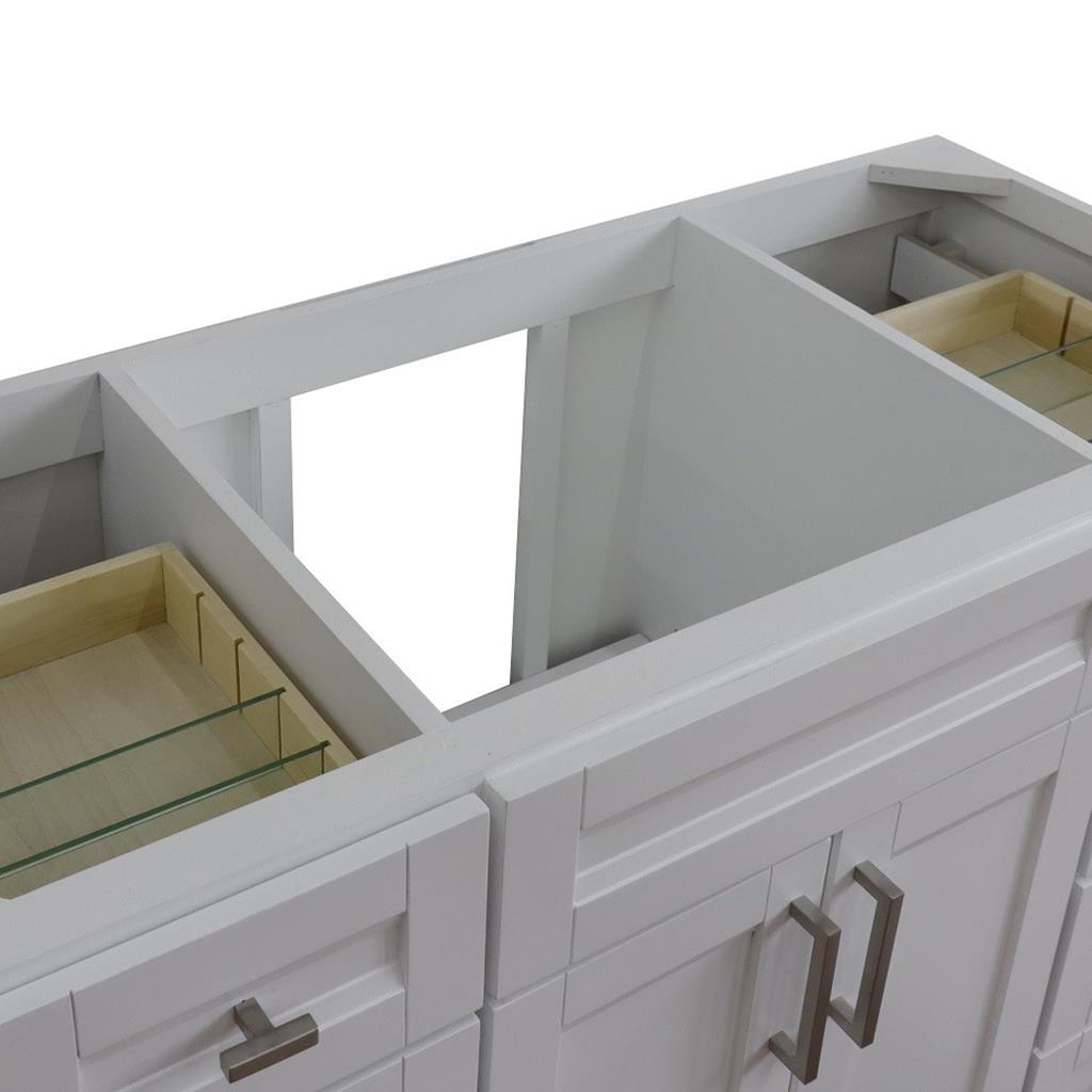 Bellaterra Home, Terni 48" White Single Vanity, Cabinet Only, Cabinet Only (No Top)#top-options_cabinet-only-(no-top)-top