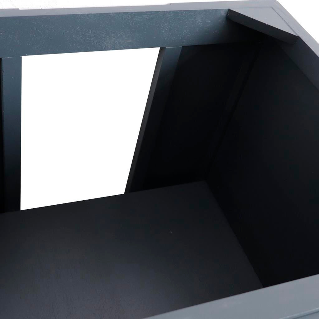 Bellaterra Home, Terni 60" Dark Gray Double Vanity, Cabinet Only, Cabinet Only (No Top)#top-options_cabinet-only-(no-top)-top