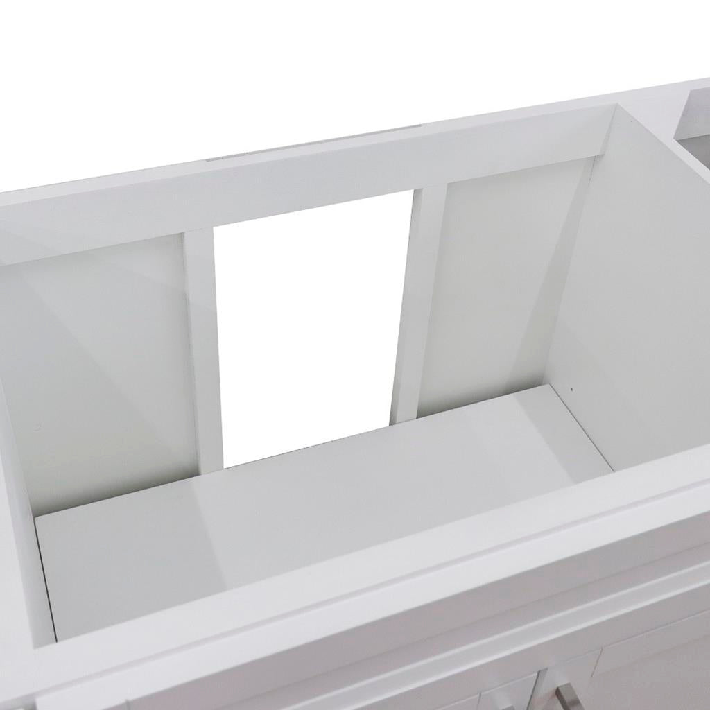 Bellaterra Home, Terni 60" White Single Vanity, Cabinet Only, Cabinet Only (No Top)#top-options_cabinet-only-(no-top)-top