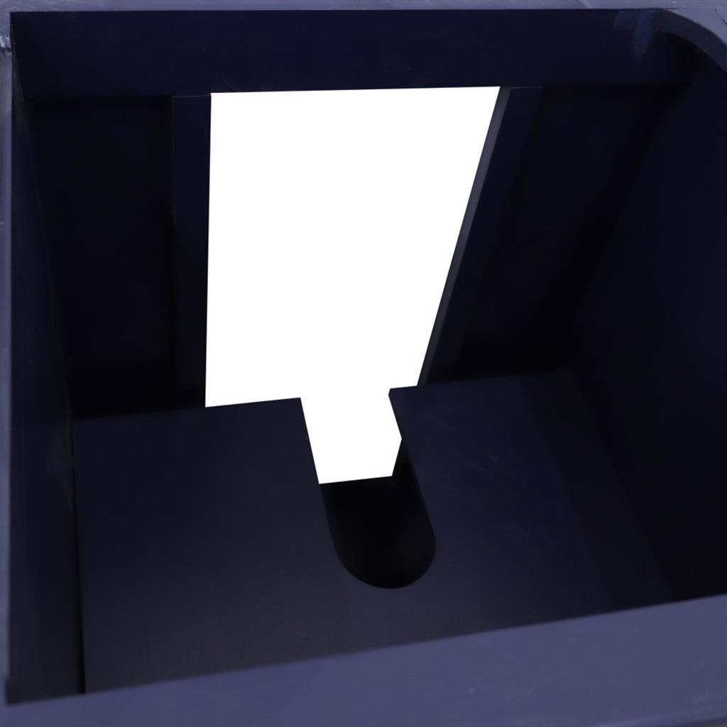 Bellaterra Home, Forli 36" Blue Vanity, Door on Right, Cabinet Only, Cabinet Only (No Top)#top-options_cabinet-only-(no-top)-top