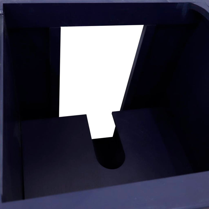 Bellaterra Home, Forli 36" Blue Vanity, Door on Right, Cabinet Only, Cabinet Only (No Top)#top-options_cabinet-only-(no-top)-top