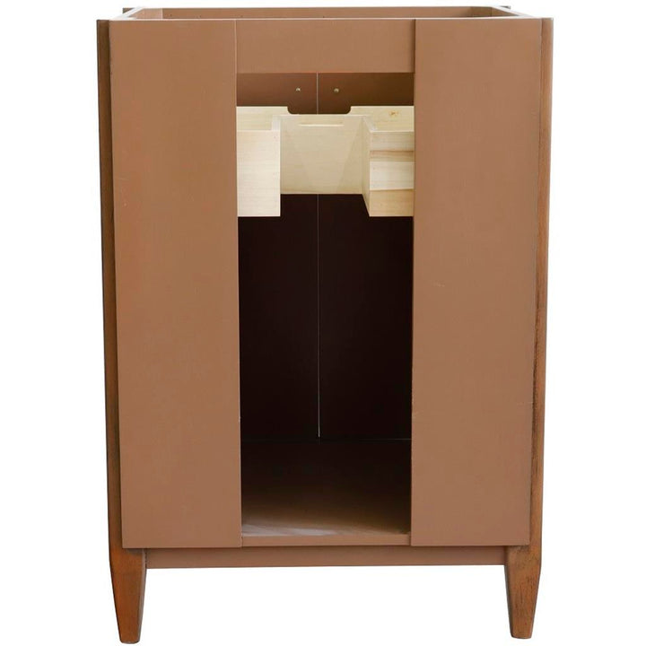 Bellaterra Home, MCM 24" Walnut Vanity, Cabinet Only, Cabinet Only (No Top)#top-options_cabinet-only-(no-top)-top