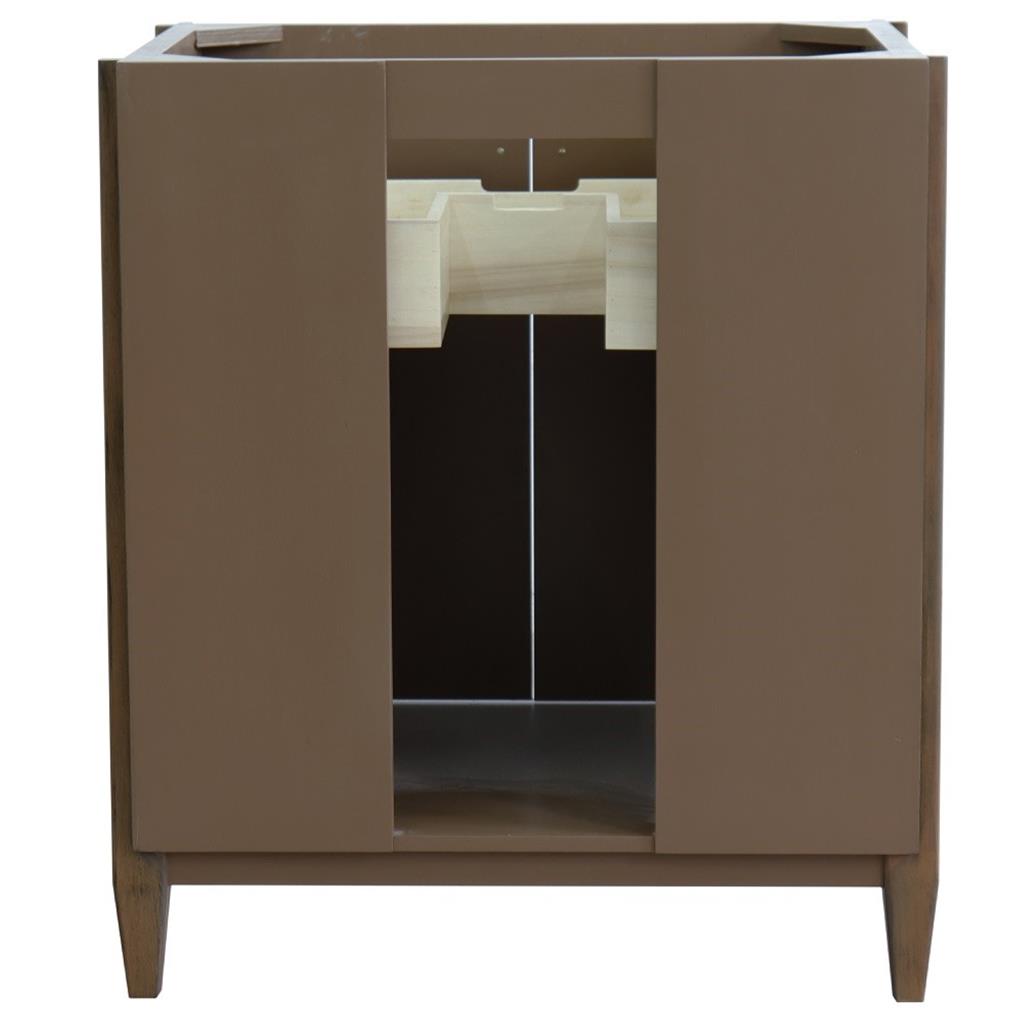 Bellaterra Home, MCM 30" Walnut Vanity, Cabinet Only, Cabinet Only (No Top)#top-options_cabinet-only-(no-top)-top