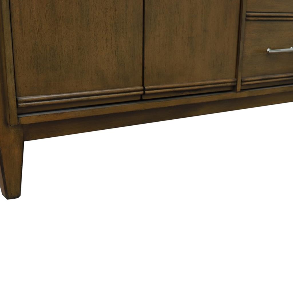 Bellaterra Home, MCM 60" Walnut Double Vanity, Cabinet Only, Cabinet Only (No Top)#top-options_cabinet-only-(no-top)-top