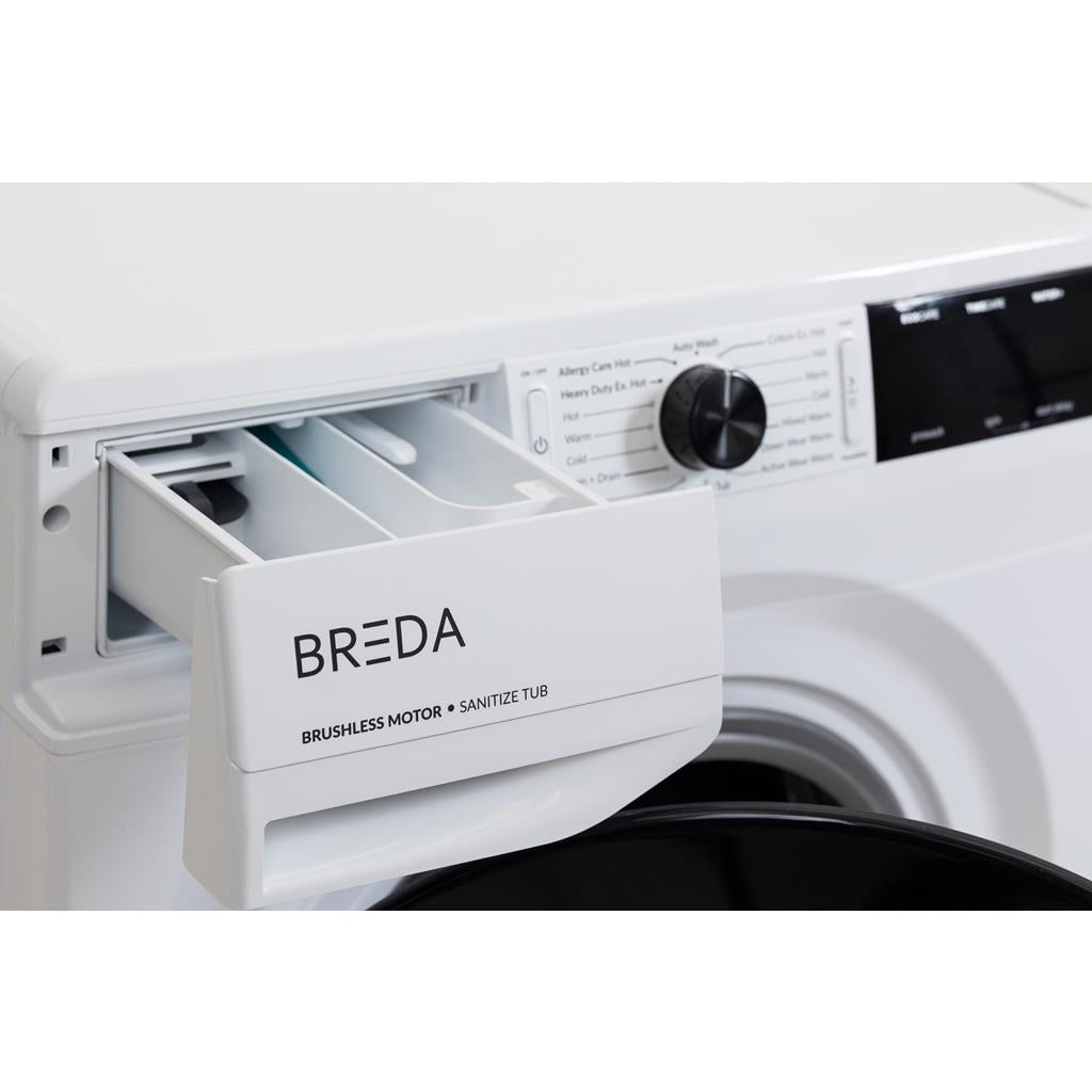 Breda 24" White, 17.6 lb (8 Kg) Capacity Washer