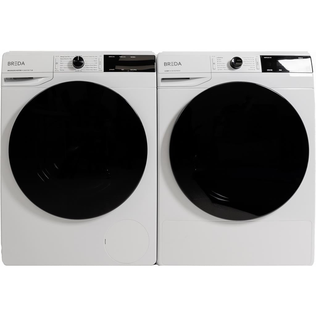 Breda 24" White, 17.6 lb (8 Kg) Capacity Washer