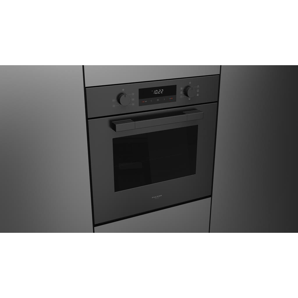 Fulgor Milano  Matteo 100 Series  24" Multifunction Easy-Clean Oven, Matte Black#finish_matte-black