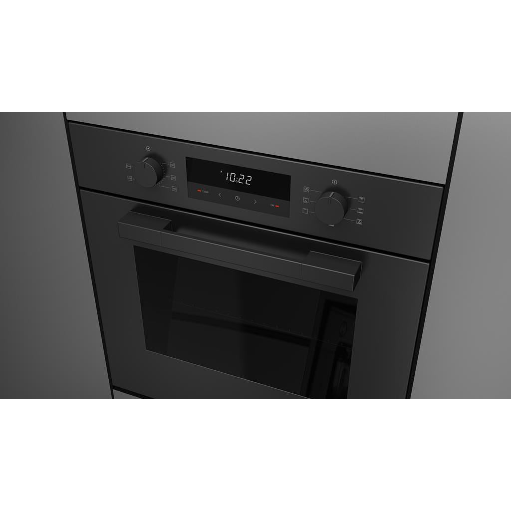 Fulgor Milano  Matteo 100 Series  24" Multifunction Easy-Clean Oven, Matte Black#finish_matte-black