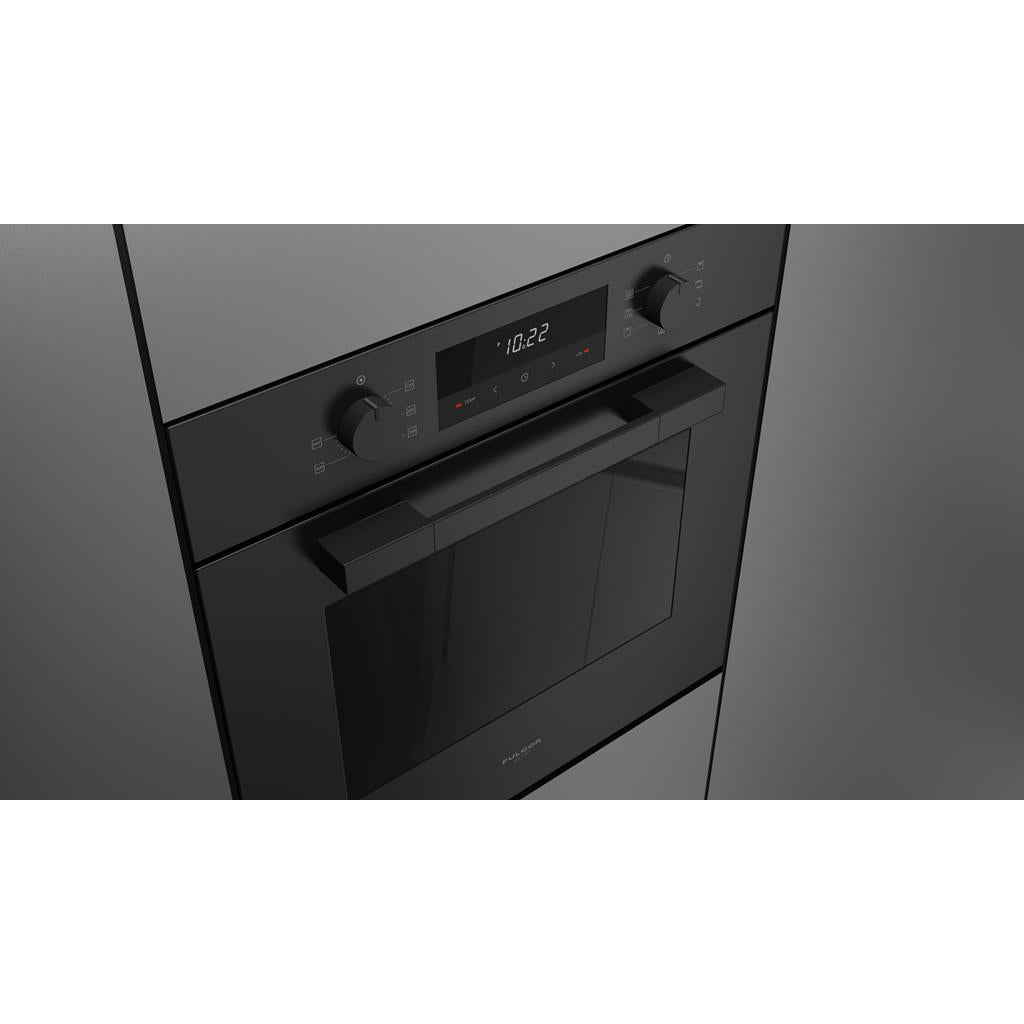 Fulgor Milano  Matteo 100 Series  24" Multifunction Easy-Clean Oven, Matte Black#finish_matte-black