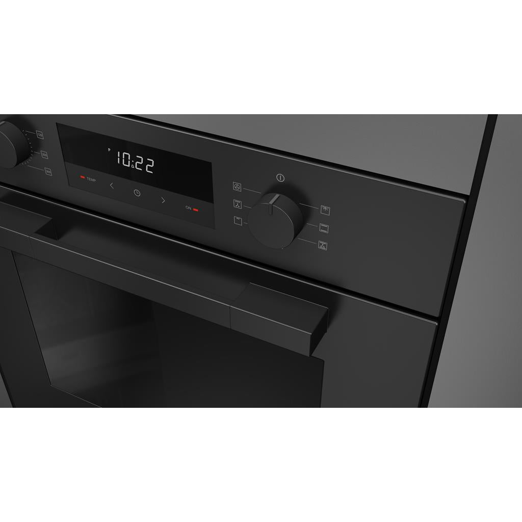 Fulgor Milano  Matteo 100 Series  24" Multifunction Easy-Clean Oven, Matte Black#finish_matte-black