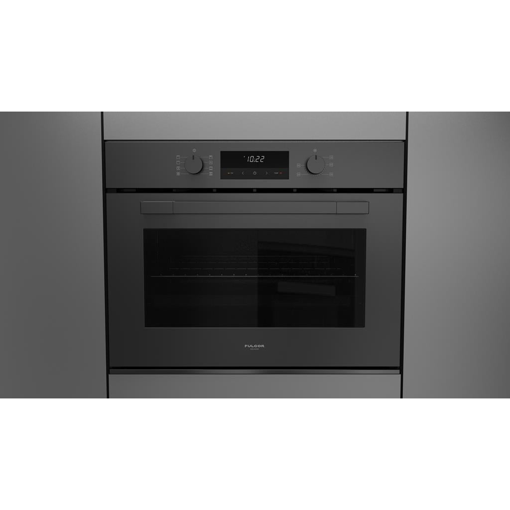 Fulgor Milano  Matteo 100 Series  30" Multifunction Easy-Clean Oven, Matte Black#finish_matte-black