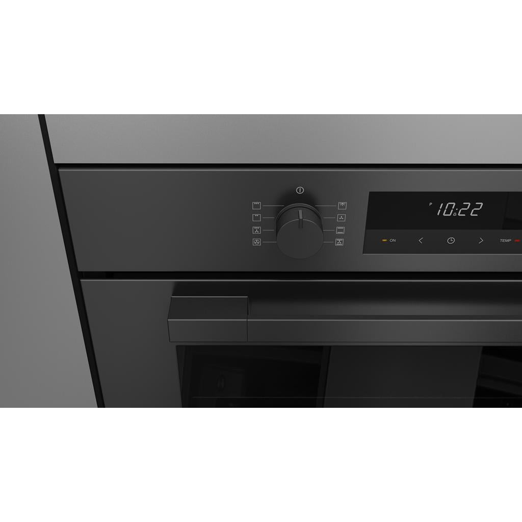 Fulgor Milano  Matteo 100 Series  30" Multifunction Easy-Clean Oven, Matte Black#finish_matte-black