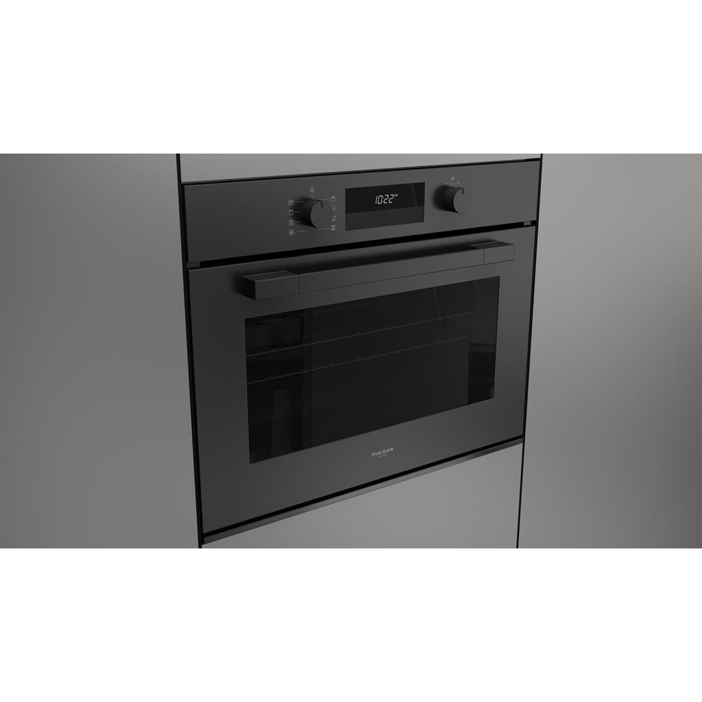 Fulgor Milano  Matteo 100 Series  30" Multifunction Self-Clean Oven, Matte Black#finish_matte-black