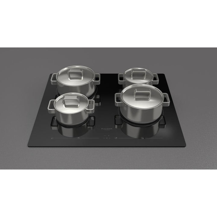 Fulgor Milano  24” Induction Cooktop, Black Glass#finish_black-glass