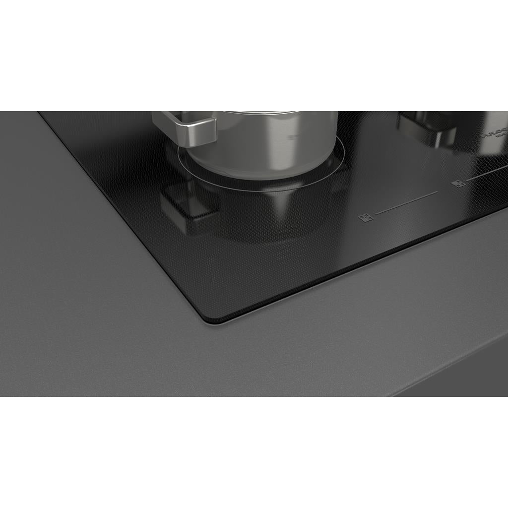 Fulgor Milano  24” Induction Cooktop, Black Glass#finish_black-glass
