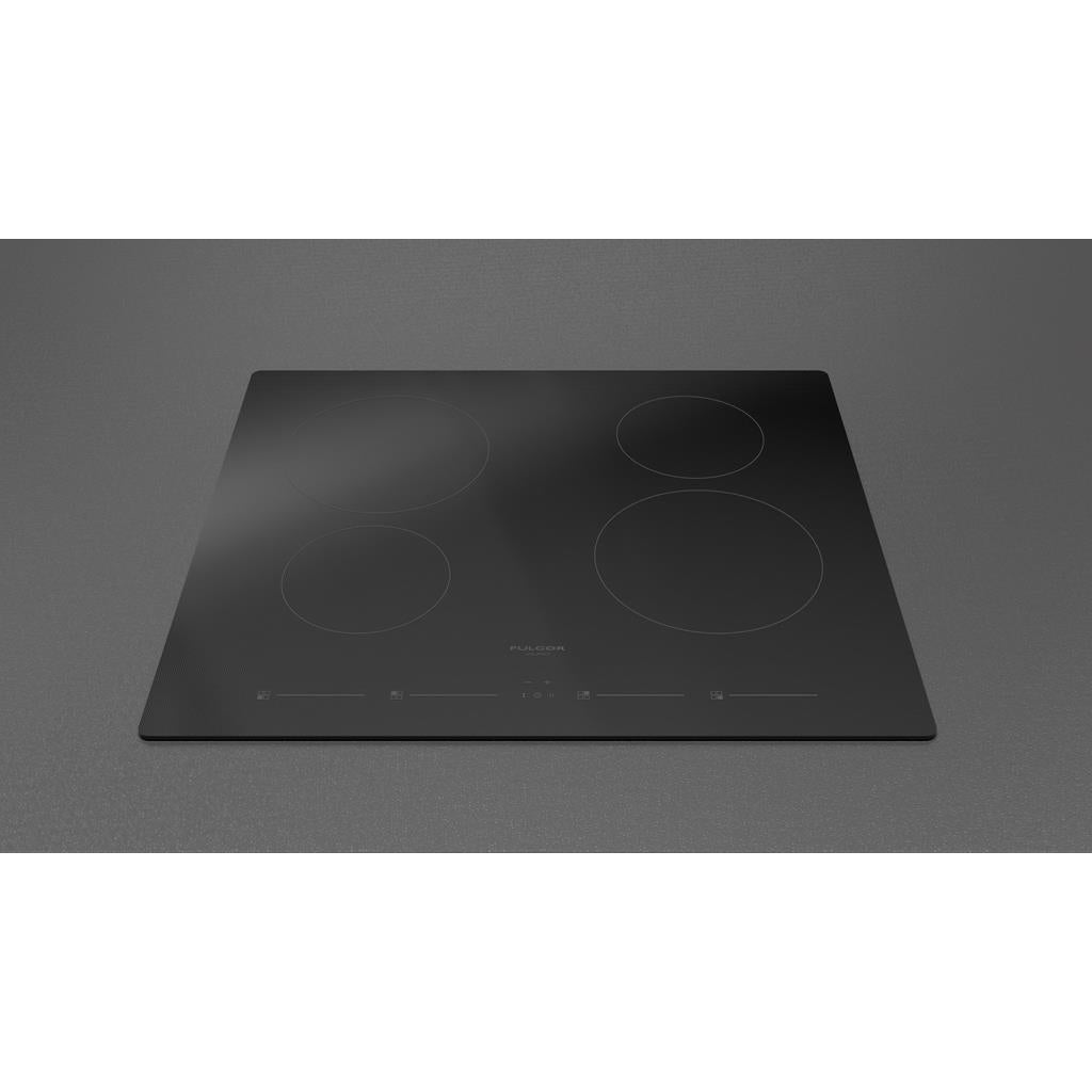 Fulgor Milano  24” Induction Cooktop, Black Glass#finish_black-glass
