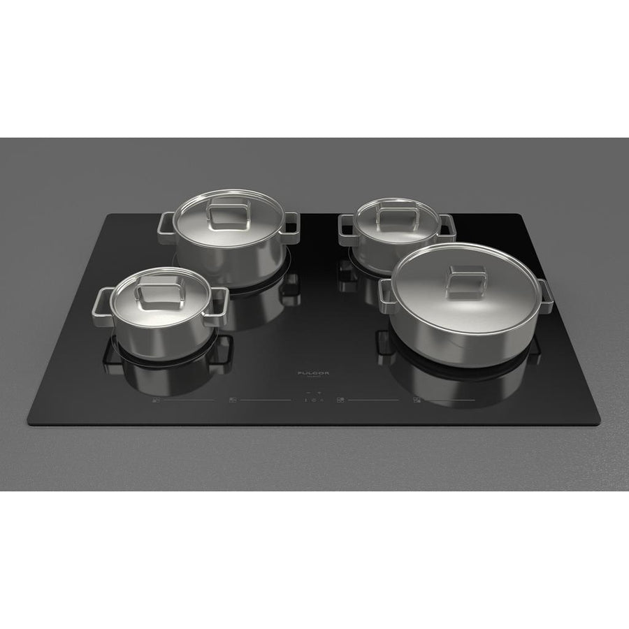 Fulgor Milano  30” Induction Cooktop, Black Glass#finish_black-glass