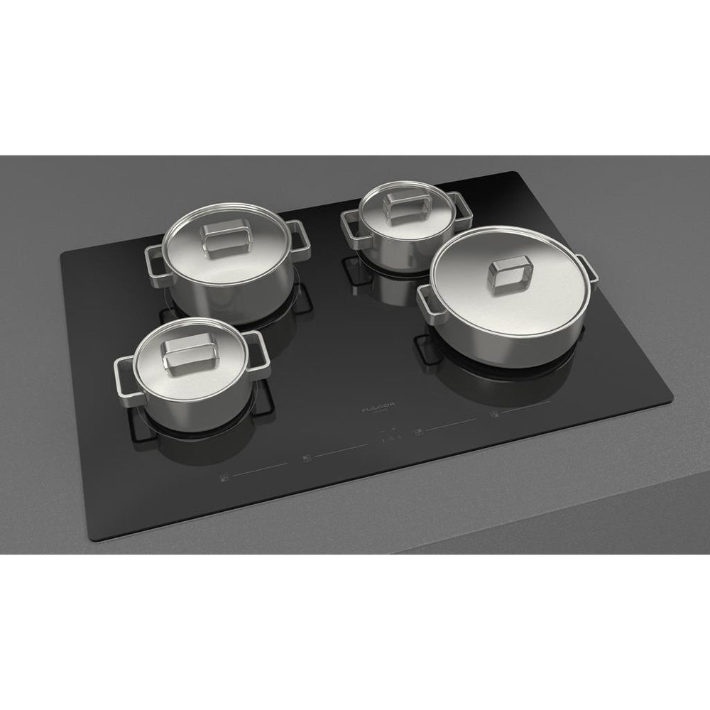 Fulgor Milano  30” Induction Cooktop, Black Glass#finish_black-glass