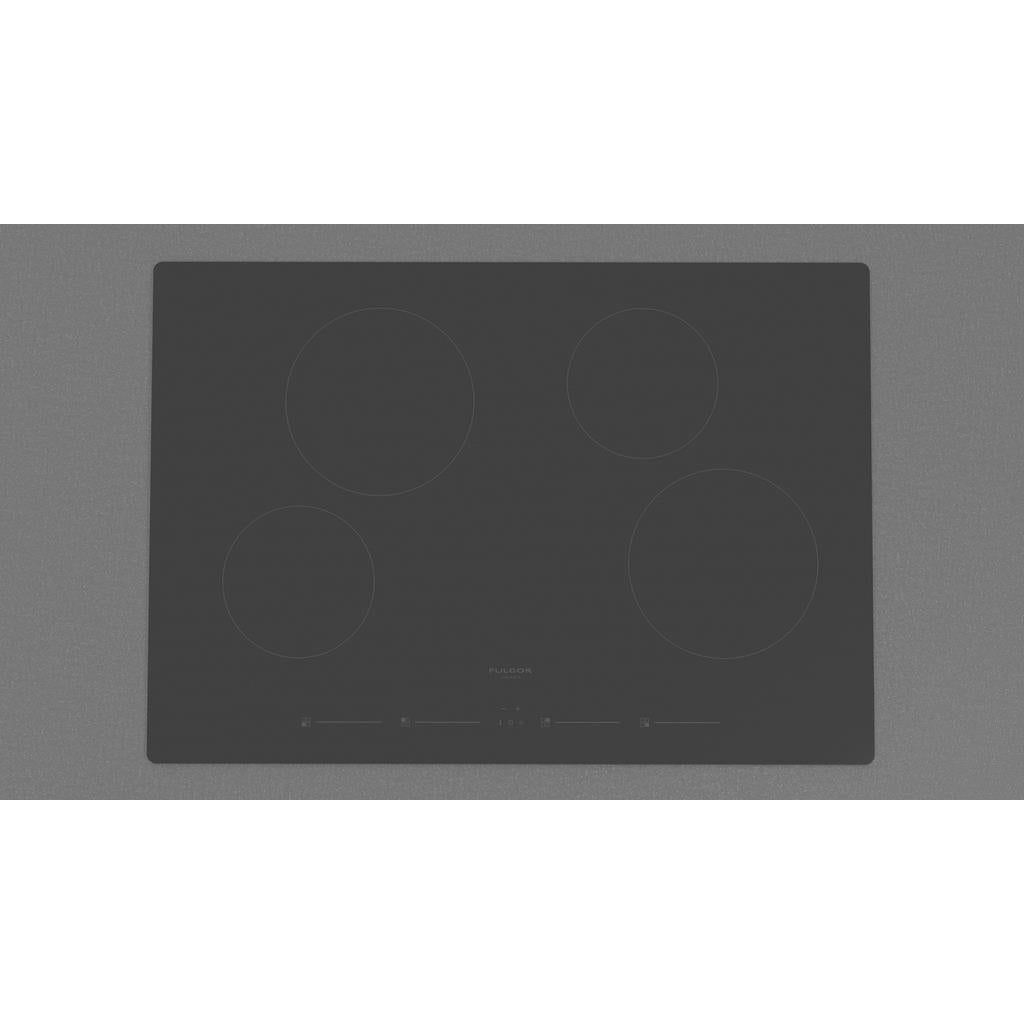Fulgor Milano  30” Induction Cooktop, Black Glass#finish_black-glass