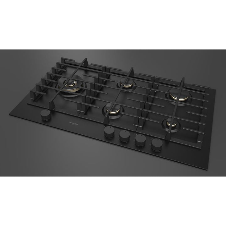 Fulgor Milano  Matteo 400 Series  36" Gas Cooktop, Matte Black#finish_matte-black