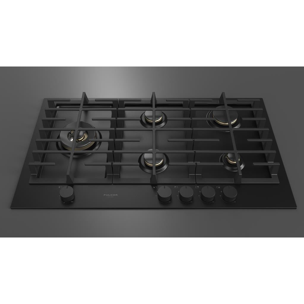 Fulgor Milano  Matteo 400 Series  36" Gas Cooktop, Matte Black#finish_matte-black