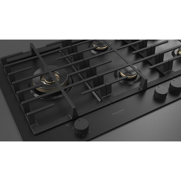 Fulgor Milano  Matteo 400 Series  36" Gas Cooktop, Matte Black#finish_matte-black