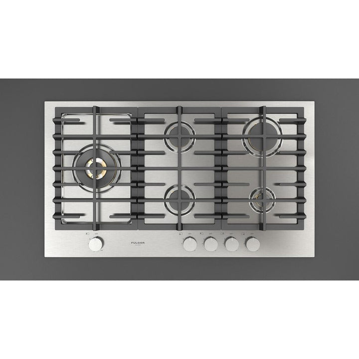 Fulgor Milano  Matteo 400 Series  36" Gas Cooktop, Stainless Steel#finish_stainless-steel