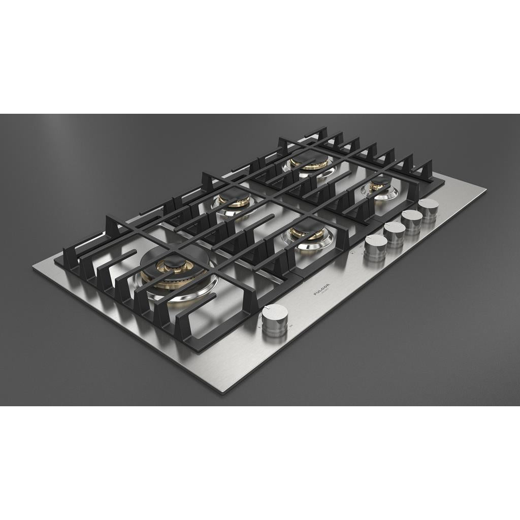 Fulgor Milano  Matteo 400 Series  36" Gas Cooktop, Stainless Steel#finish_stainless-steel