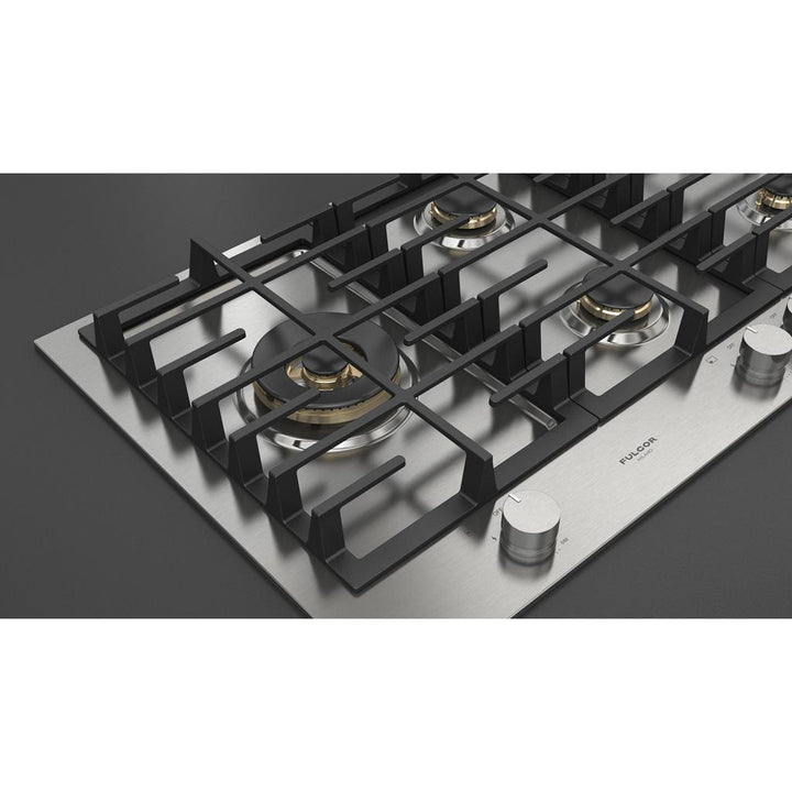 Fulgor Milano  Matteo 400 Series  36" Gas Cooktop, Stainless Steel#finish_stainless-steel