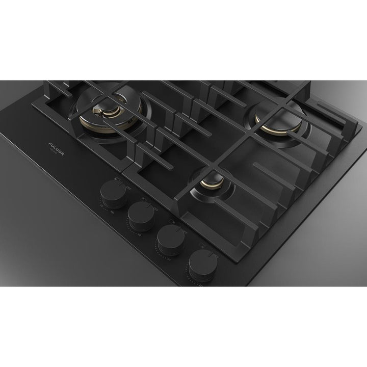 Fulgor Milano  Matteo 400 Series  24" Gas Cooktop, Matte Black#finish_matte-black