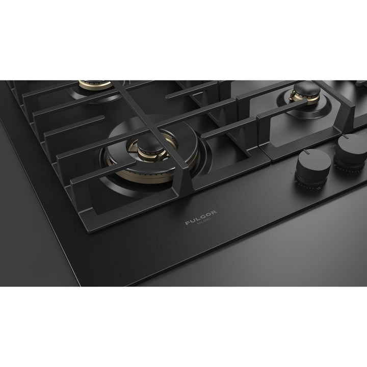 Fulgor Milano  Matteo 400 Series  24" Gas Cooktop, Matte Black#finish_matte-black