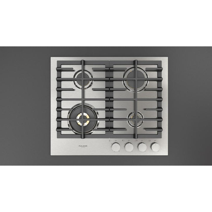 Fulgor Milano  Matteo 400 Series  24" Gas Cooktop, Stainless Steel#finish_stainless-steel