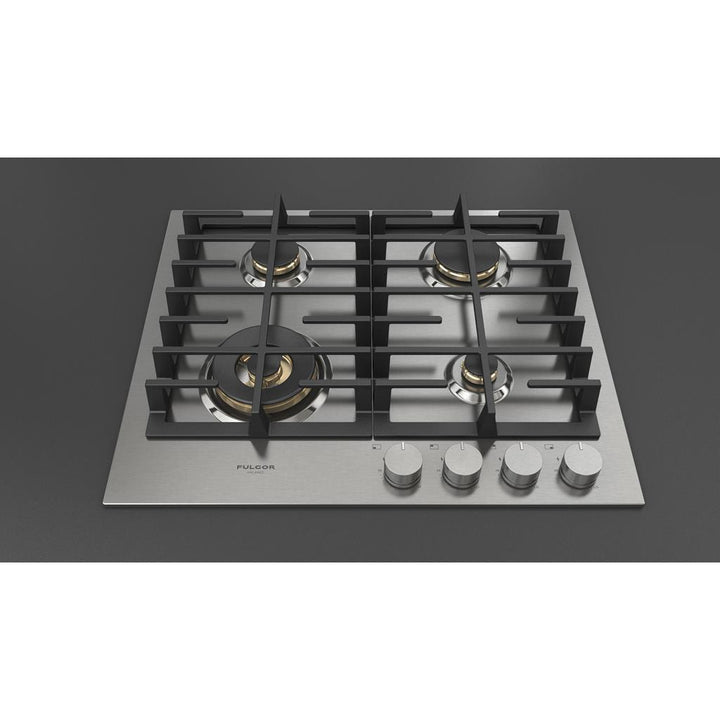 Fulgor Milano  Matteo 400 Series  24" Gas Cooktop, Stainless Steel#finish_stainless-steel