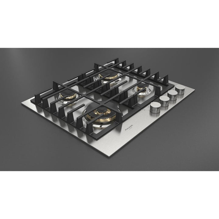 Fulgor Milano  Matteo 400 Series  24" Gas Cooktop, Stainless Steel#finish_stainless-steel