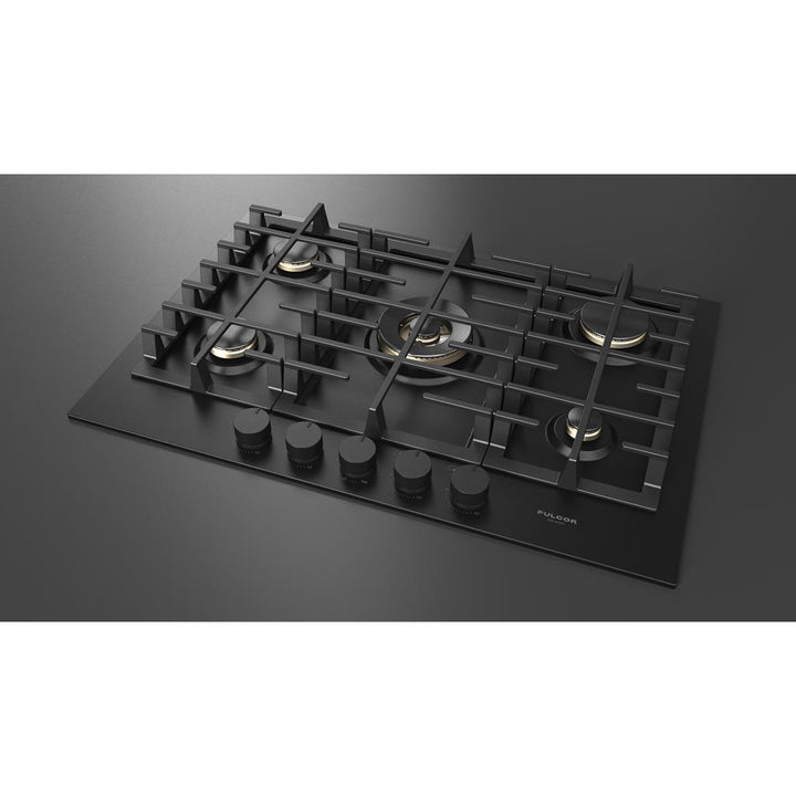 Fulgor Milano  Matteo 400 Series  30" Gas Cooktop, Matte Black#finish_matte-black