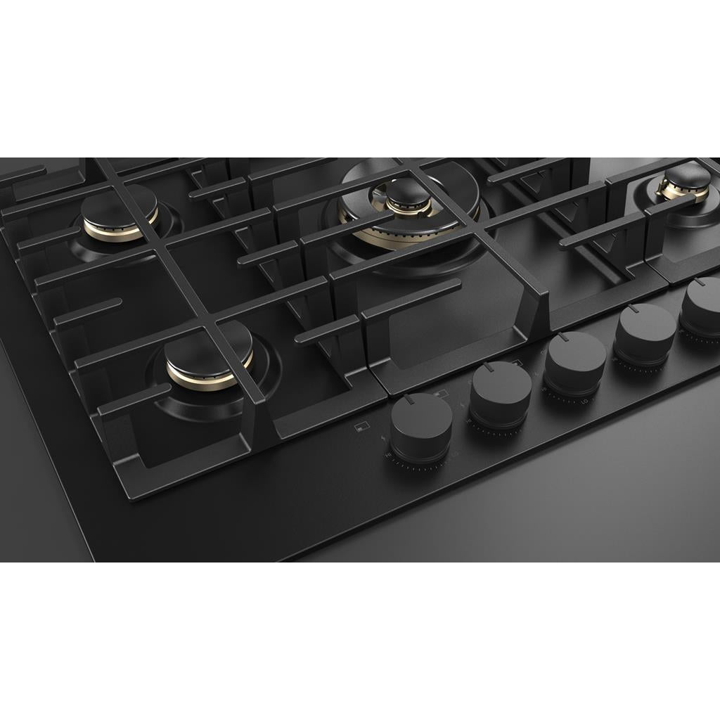 Fulgor Milano  Matteo 400 Series  30" Gas Cooktop, Matte Black#finish_matte-black