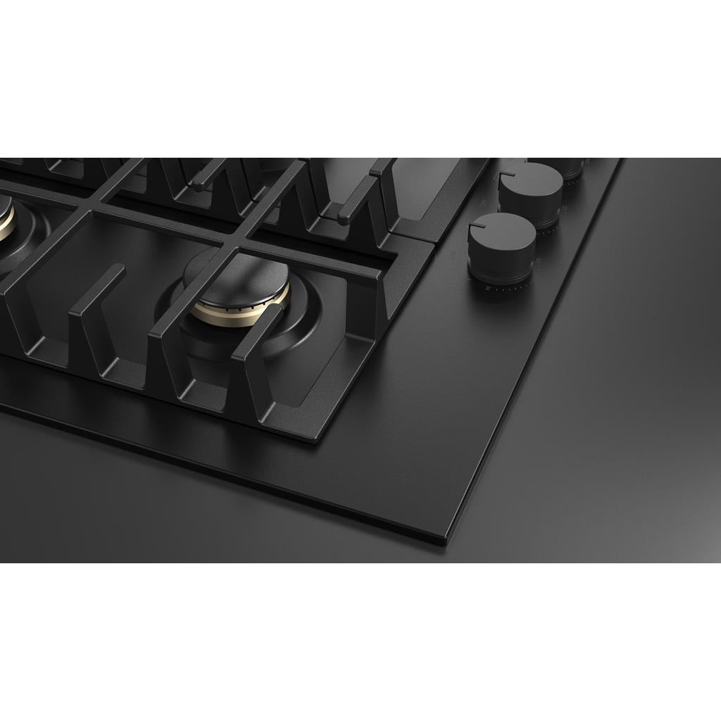 Fulgor Milano  Matteo 400 Series  30" Gas Cooktop, Matte Black#finish_matte-black