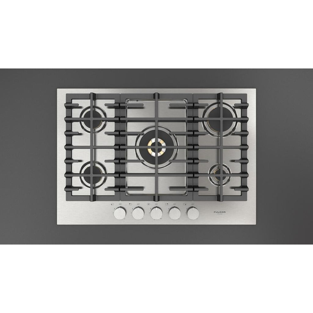 Fulgor Milano  Matteo 400 Series  30" Gas Cooktop, Stainless Steel#finish_stainless-steel
