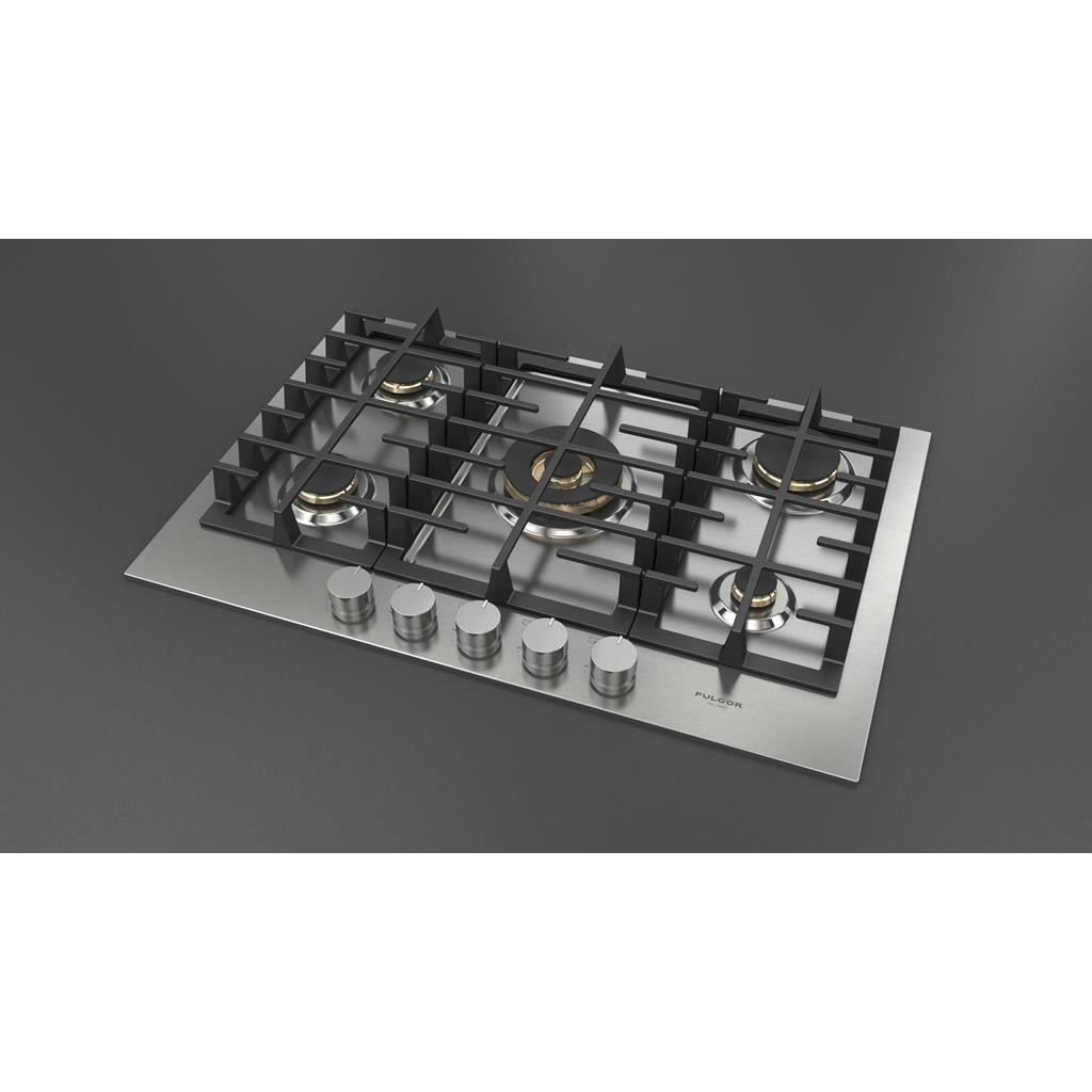 Fulgor Milano  Matteo 400 Series  30" Gas Cooktop, Stainless Steel#finish_stainless-steel