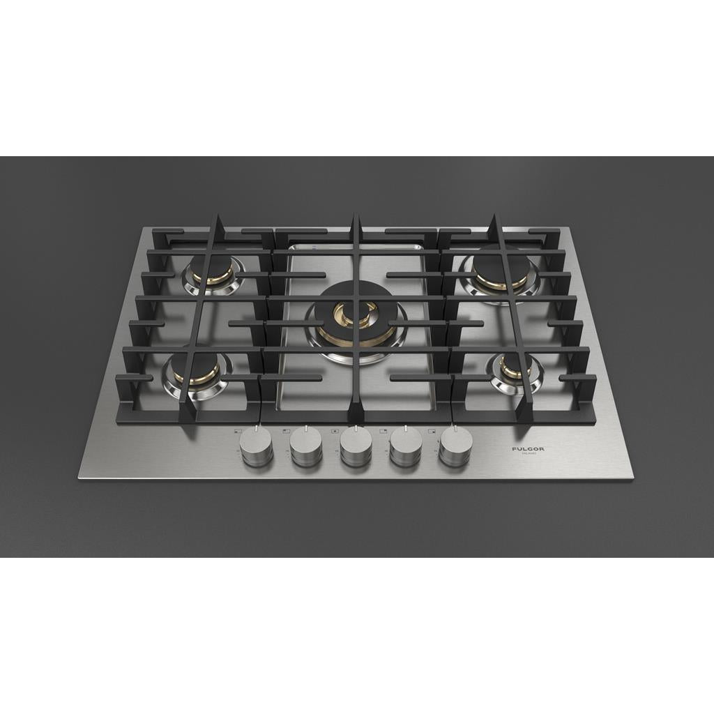 Fulgor Milano  Matteo 400 Series  30" Gas Cooktop, Stainless Steel#finish_stainless-steel