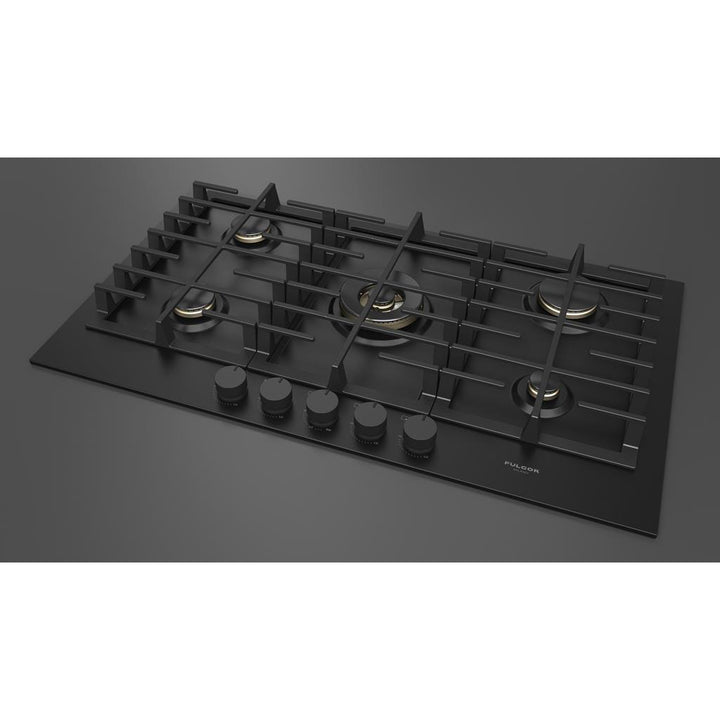 Fulgor Milano  Matteo 400 Series  36" Gas Cooktop, Matte Black#finish_matte-black