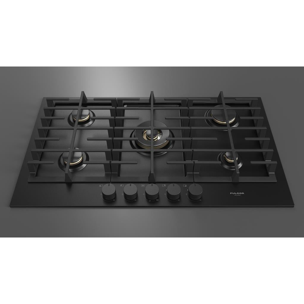 Fulgor Milano  Matteo 400 Series  36" Gas Cooktop, Matte Black#finish_matte-black