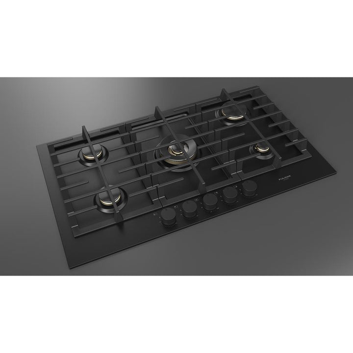 Fulgor Milano  Matteo 400 Series  36" Gas Cooktop, Matte Black#finish_matte-black