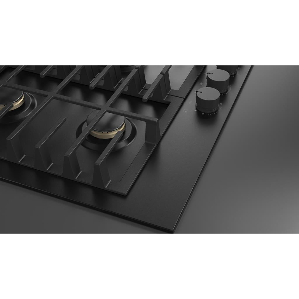 Fulgor Milano  Matteo 400 Series  36" Gas Cooktop, Matte Black#finish_matte-black