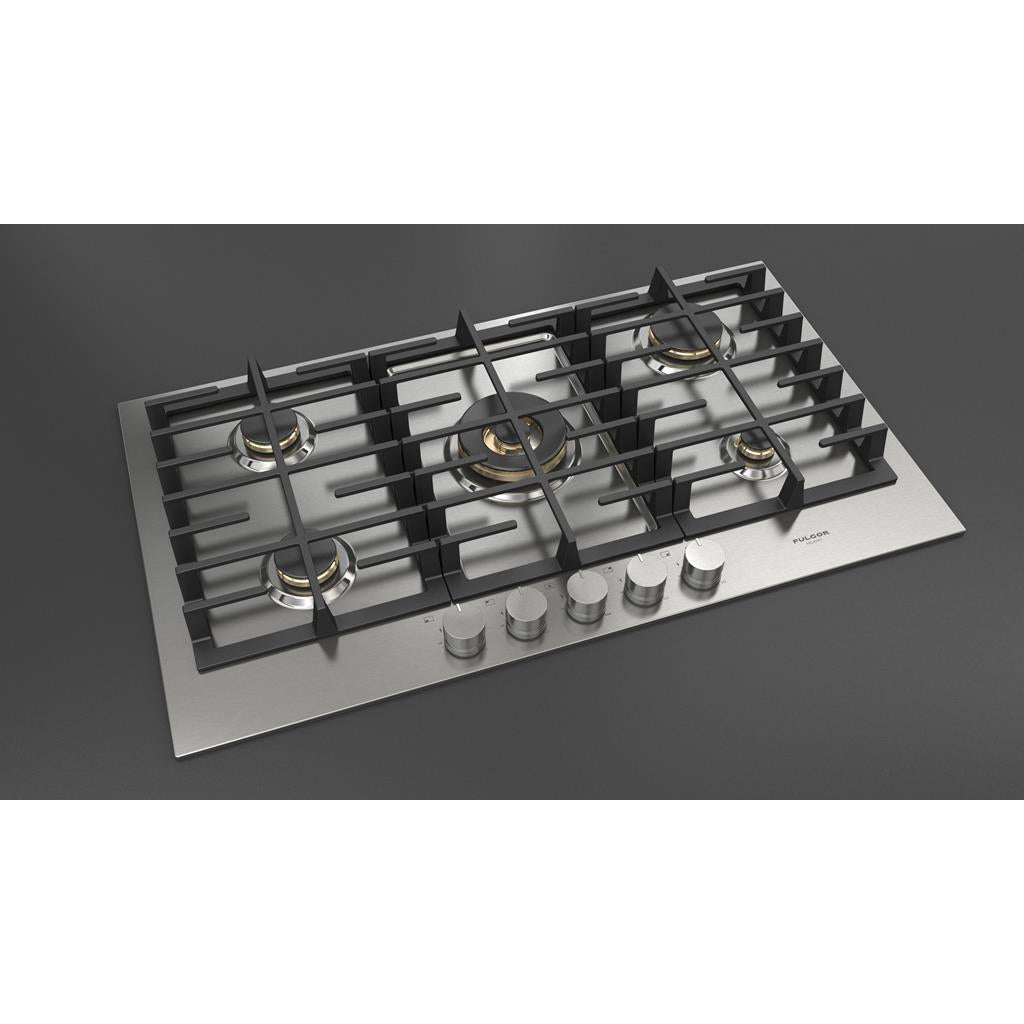 Fulgor Milano  Matteo 400 Series  36" Gas Cooktop, Stainless Steel#finish_stainless-steel