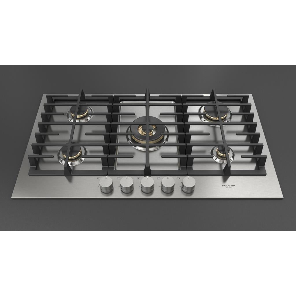 Fulgor Milano  Matteo 400 Series  36" Gas Cooktop, Stainless Steel#finish_stainless-steel