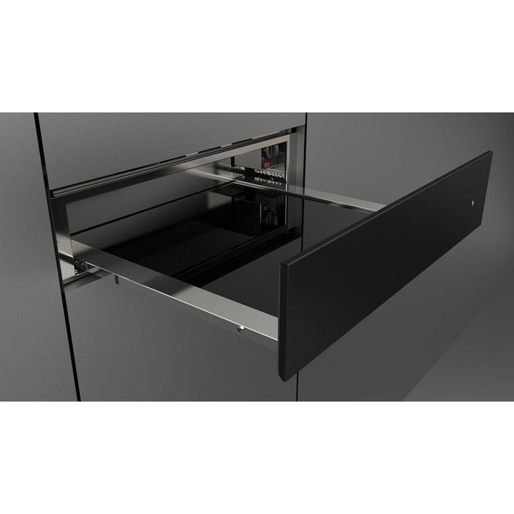 Fulgor Milano  Matteo 400 Series  24" Warming Drawer, Matte Black#finish_matte-black