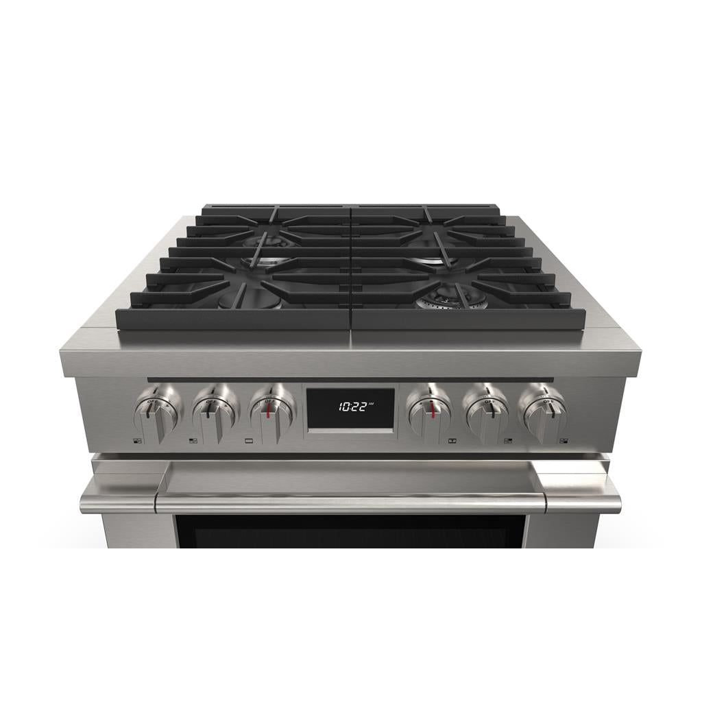Fulgor Milano Accento 30" Dual Fuel Range