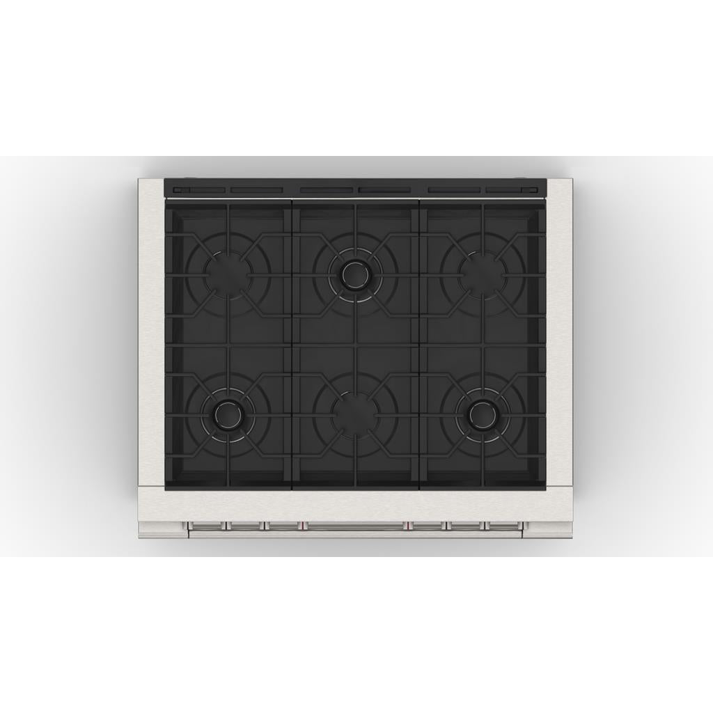 Fulgor Milano Accento 36" Dual Fuel Range