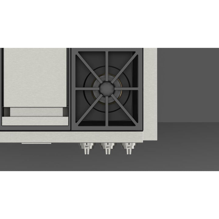 Fulgor Milano Sofia 36" Gas Pro Range Top With Griddle